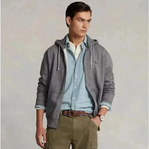 Polo Ralph Lauren Fleece Full-Zip Hoodie Size XL